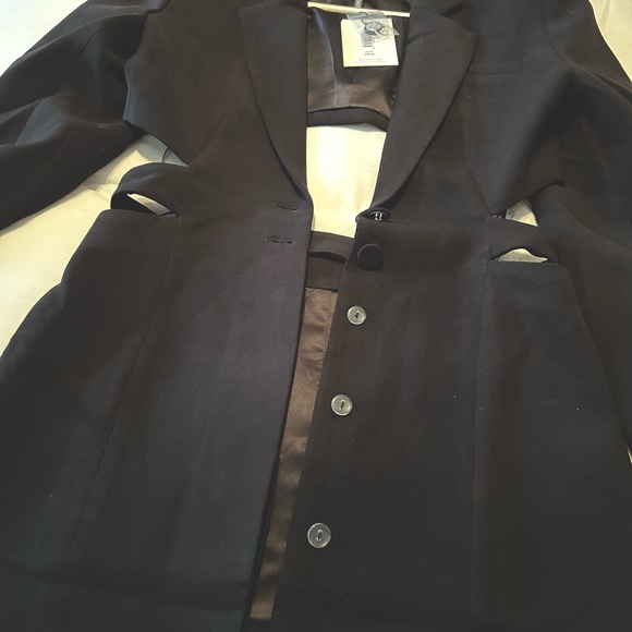 Bardot NWT Tribeca Black Blazer Dress - Medium - Picture 12 of 14